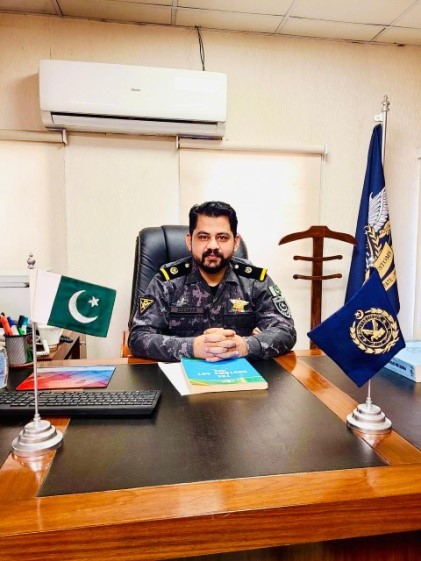 Dr. Syed Zeeshan Haider, Preventive Officer, Collectorate of  Customs Enforcement, Karachi on the occasion of International Customs Day 2026